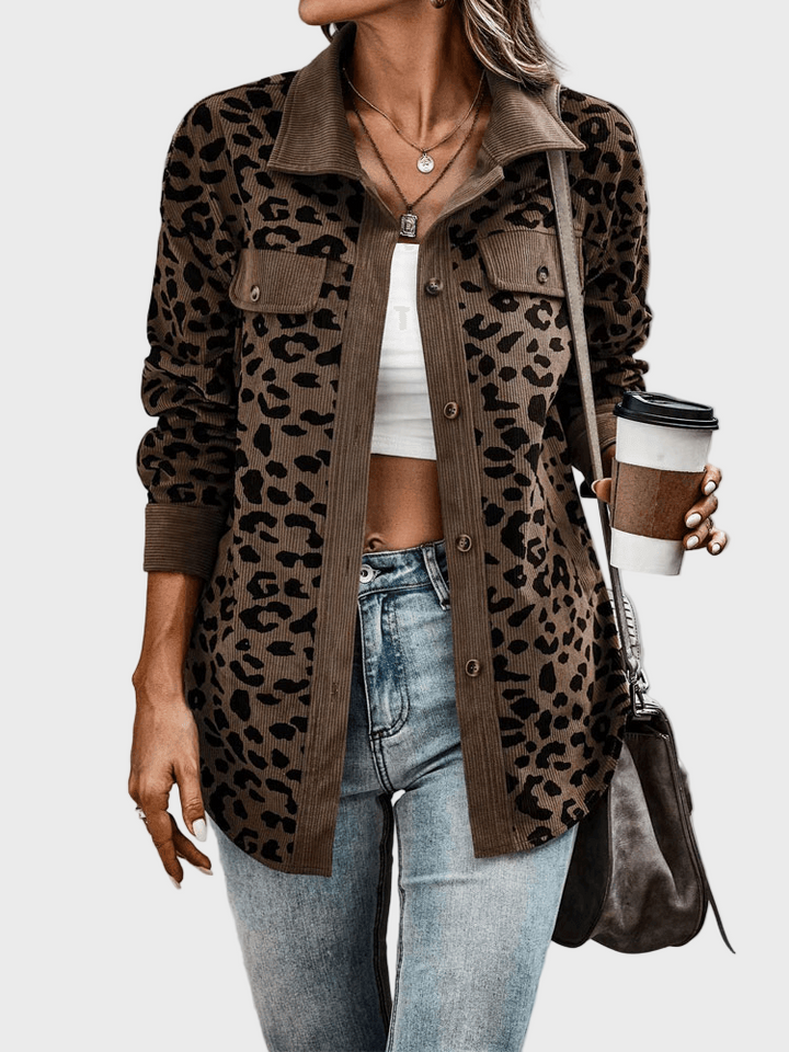 Amiri | Chaqueta Estampada Leopardo