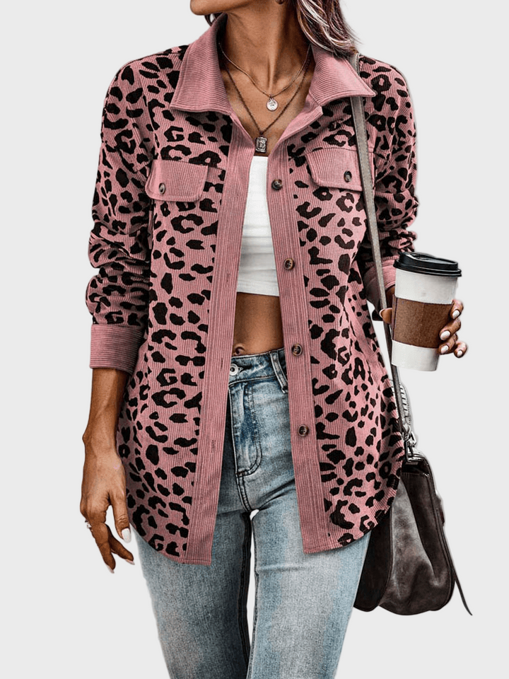 Amiri | Chaqueta Estampada Leopardo