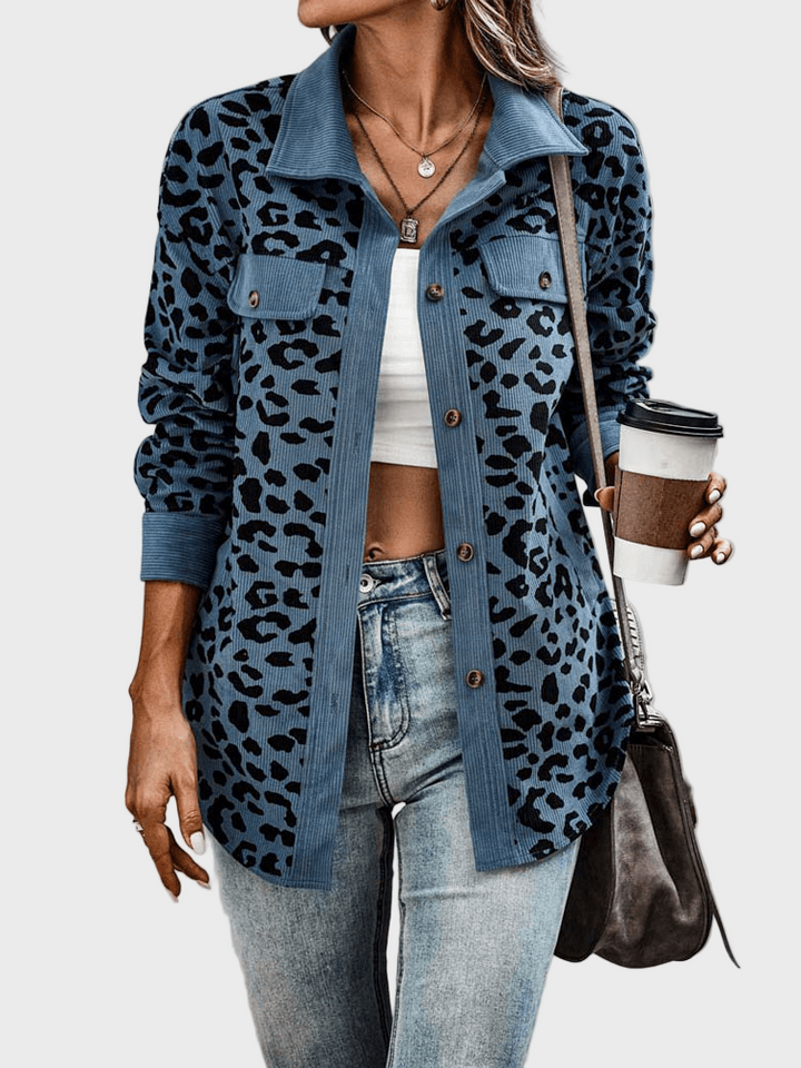 Amiri | Chaqueta Estampada Leopardo