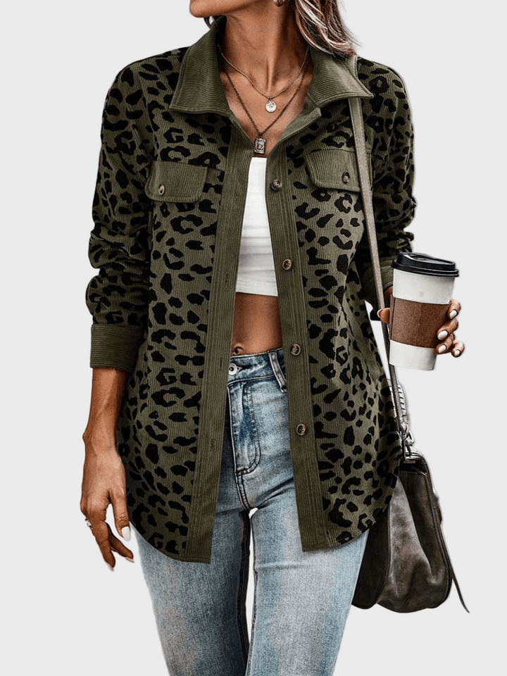 Amiri | Chaqueta Estampada Leopardo