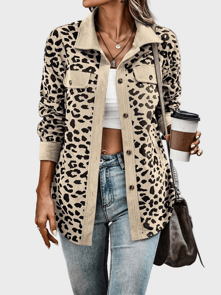 Amiri | Chaqueta Estampada Leopardo