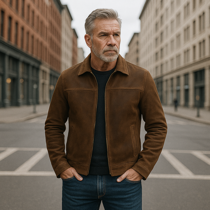 VENALIS | Chaqueta de cuero atemporal