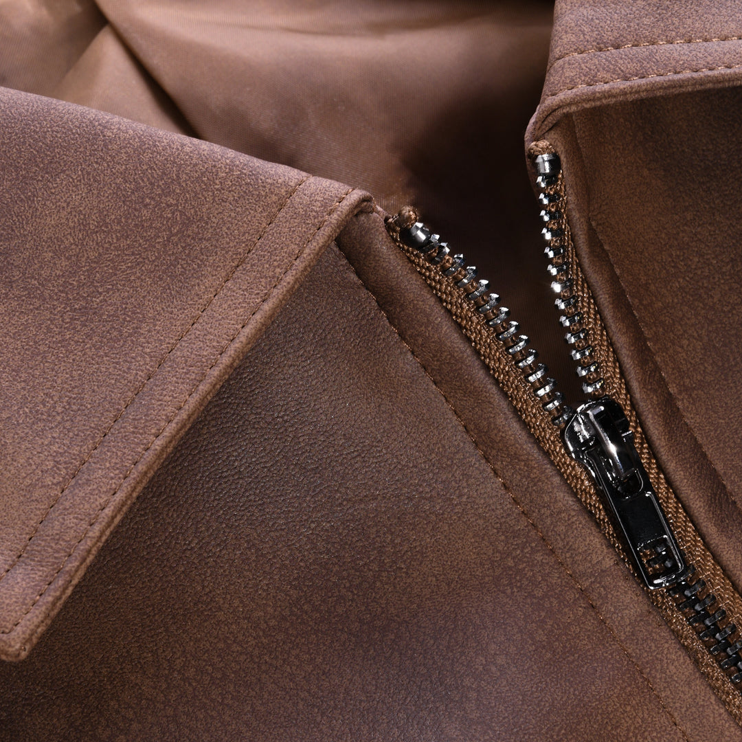 VENALIS | Chaqueta de cuero atemporal