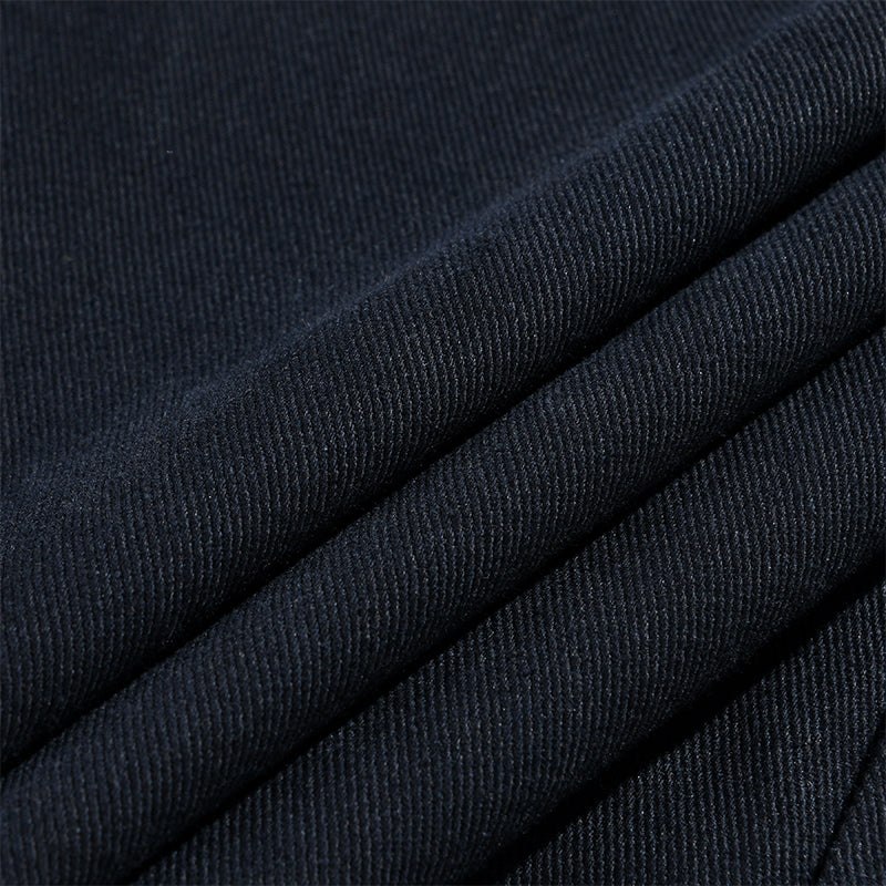 Chaqueta casual sólida de cuello mao para hombre