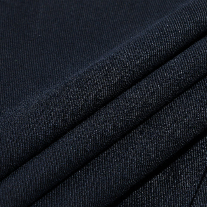 Chaqueta casual sólida de cuello mao para hombre