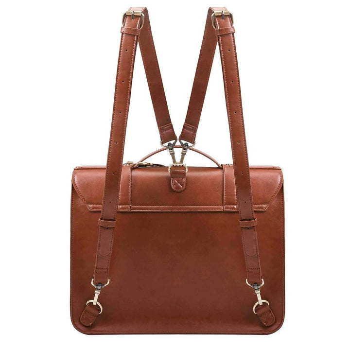 Sienna | Bolso Retro Twist Azul-Rosa