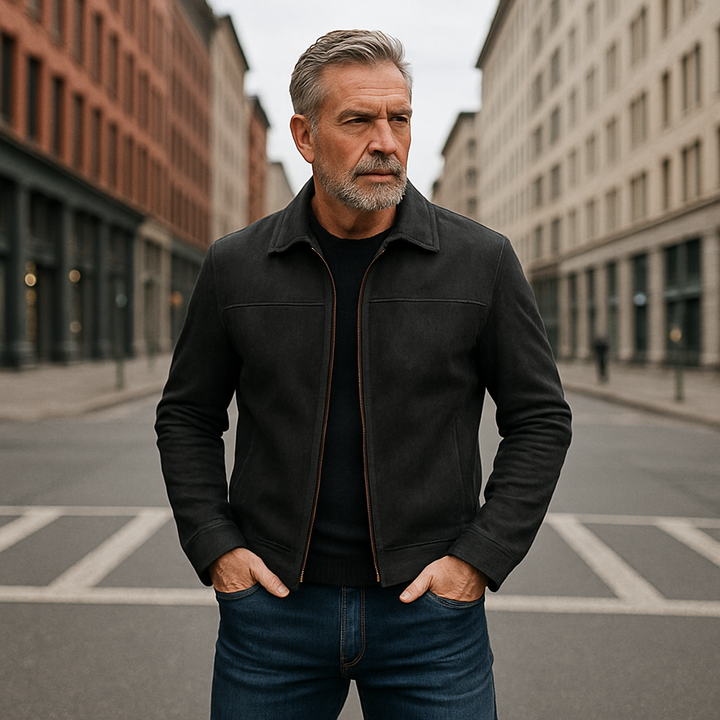 VENALIS | Chaqueta de cuero atemporal