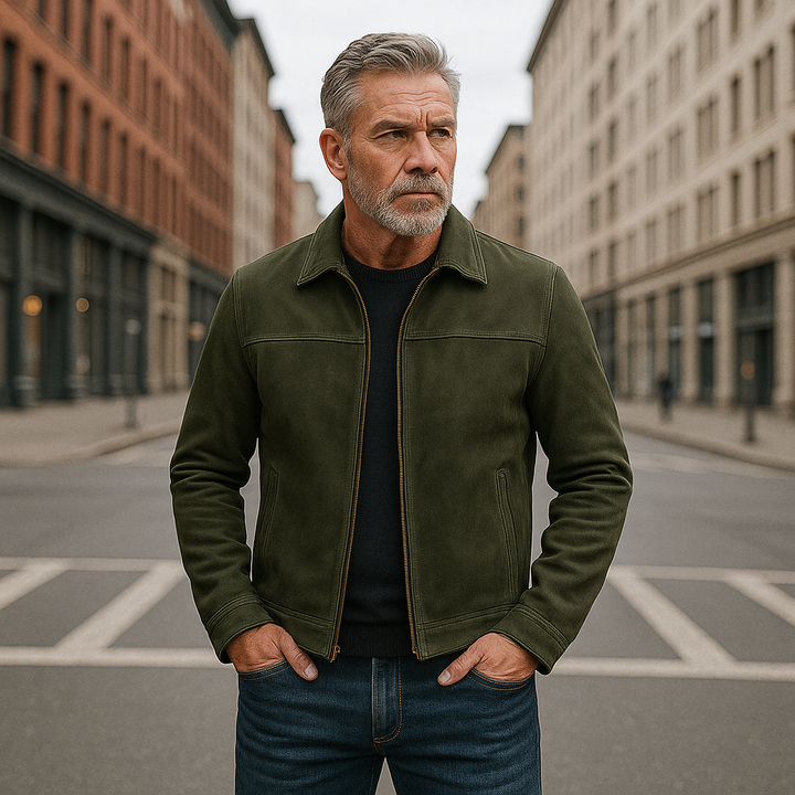 VENALIS | Chaqueta de cuero atemporal