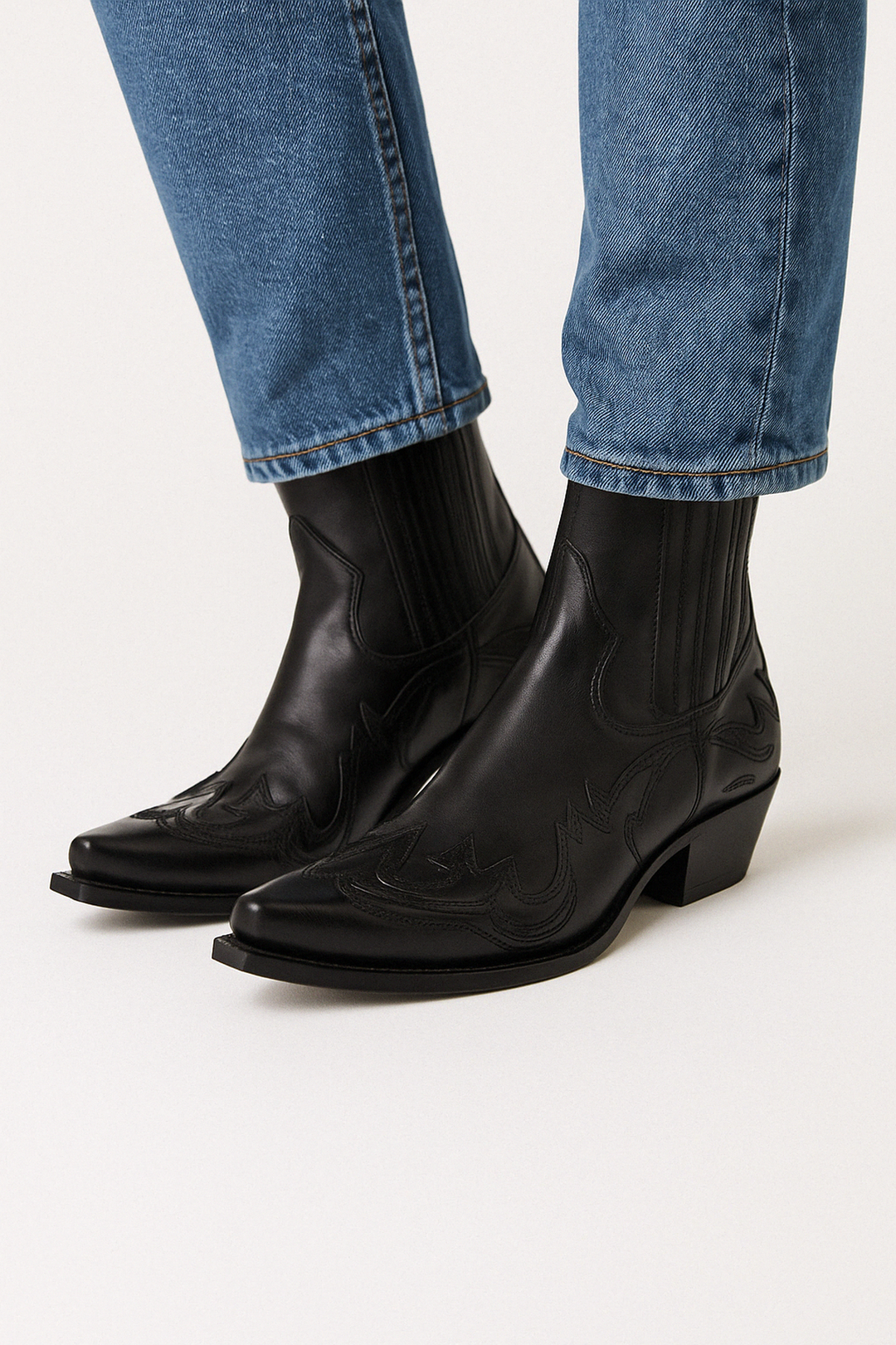Botas Vaqueras de Cuero Sintético