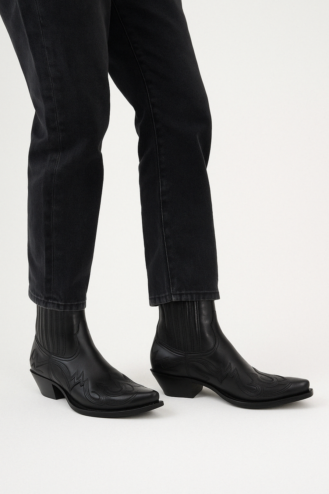 Botas Vaqueras de Cuero Sintético