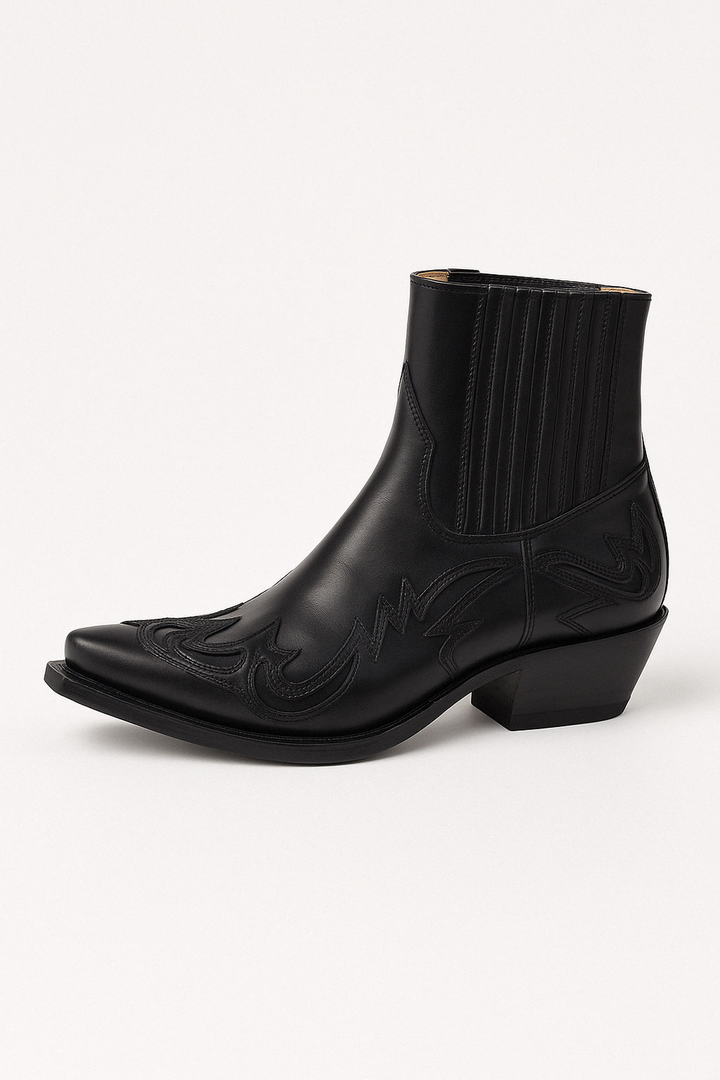 Botas Vaqueras de Cuero Sintético