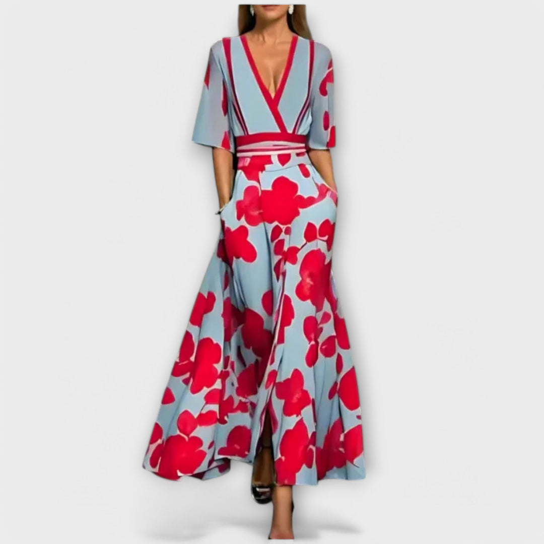 Vittoria | Vestido tubo elegante floral