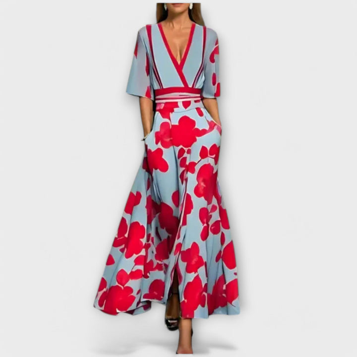 Vittoria | Vestido tubo elegante floral