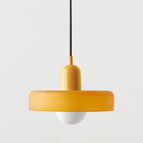 Glarefusion | Lámpara colgante LED de vidrio estilo Bauhaus moderno