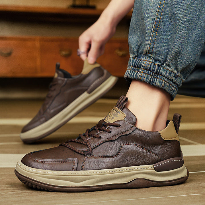 Zapatillas italianas Noble de cuero genuino
