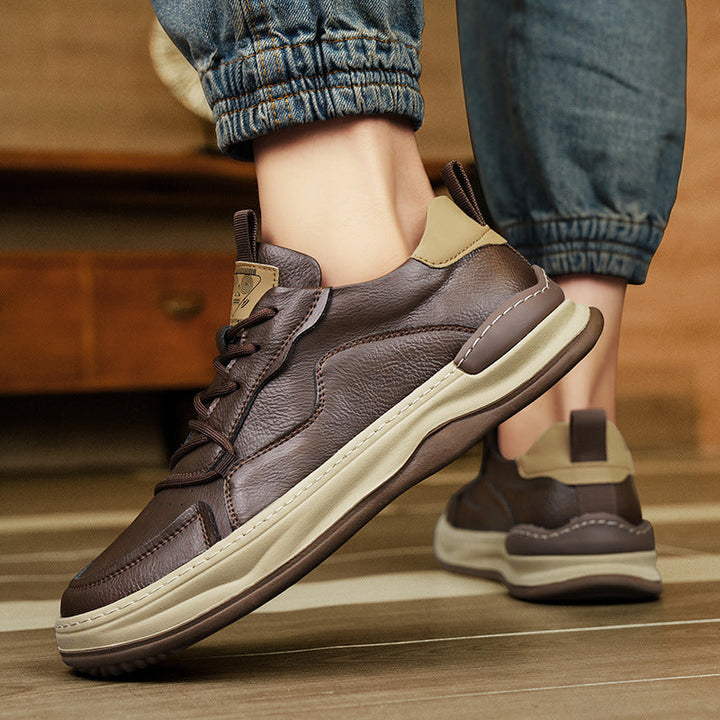 Zapatillas italianas Noble de cuero genuino