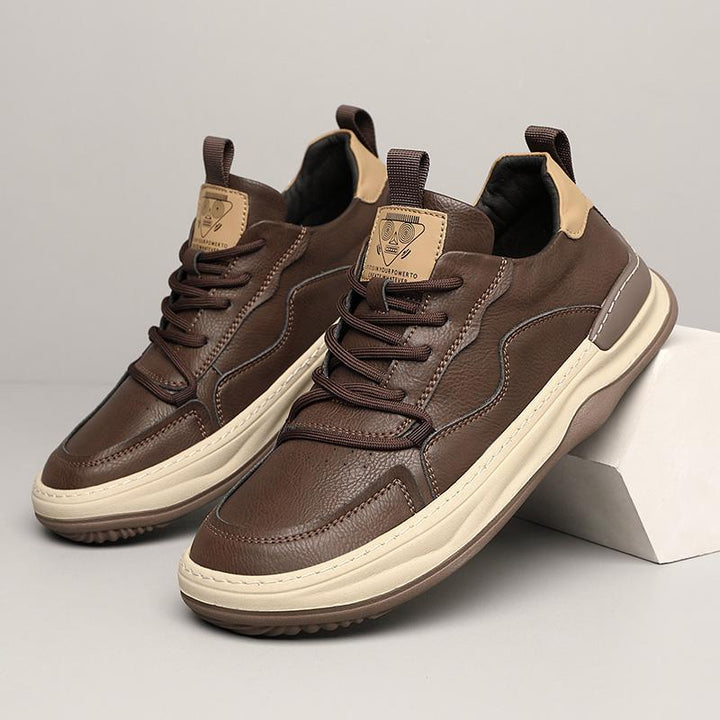 Zapatillas italianas Noble de cuero genuino
