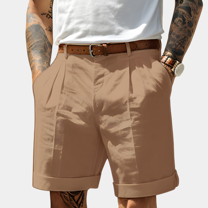 Bermudas de algodón para hombre