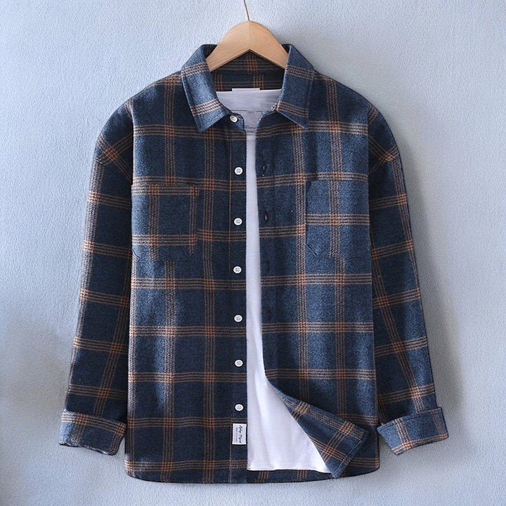 Dean | Camisa de cuadros vintage para hombre
