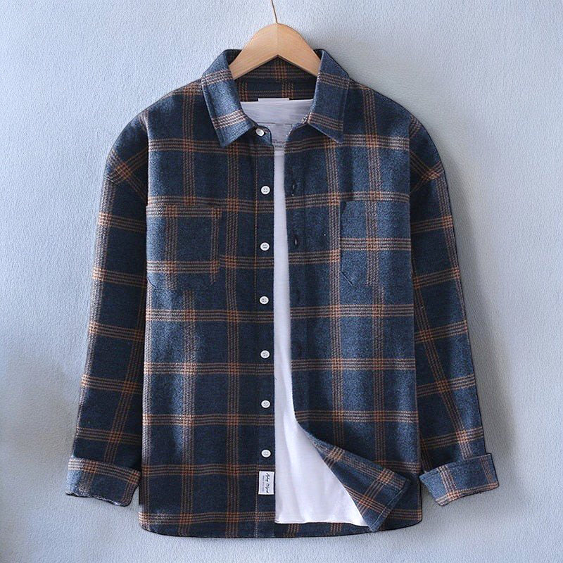 Dean | Camisa de cuadros vintage para hombre