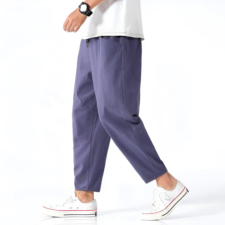 Pantalones urbanos cortos de algodón