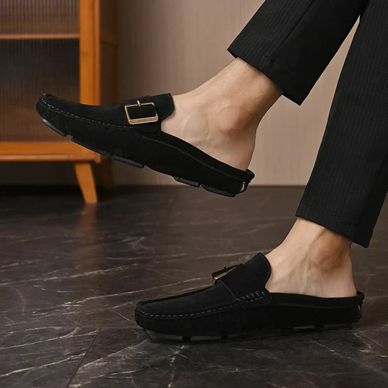 Zayden Mules de Gamuza