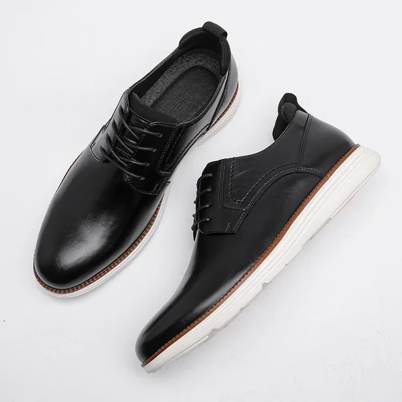 Lancer Zapatos de Cuero Premium