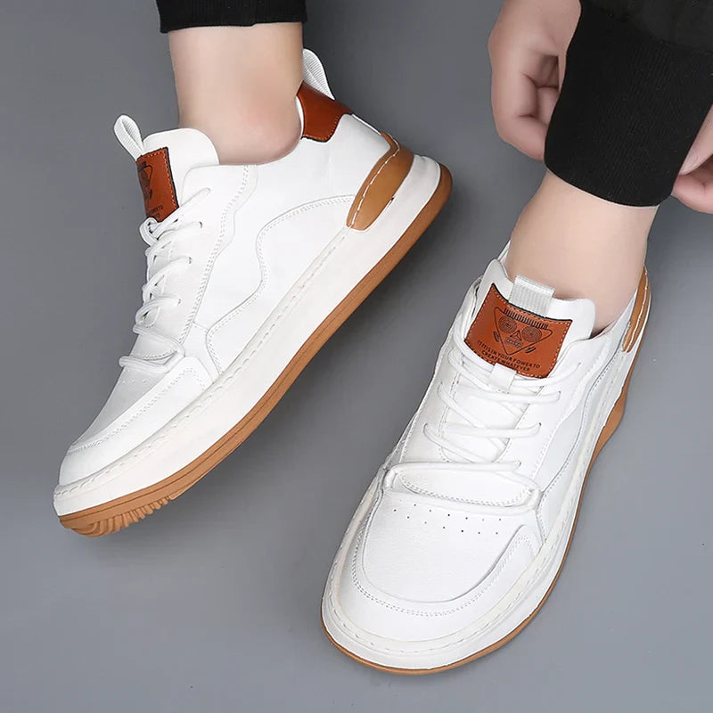 Zapatillas italianas Noble de cuero genuino