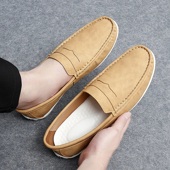 Mocasines de Cuero Genuino Travor