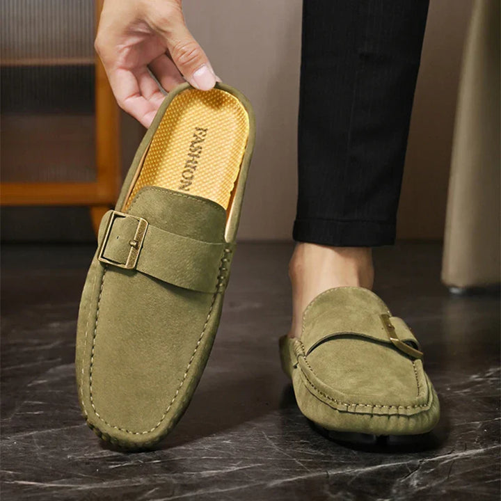 Zayden Mules de Gamuza
