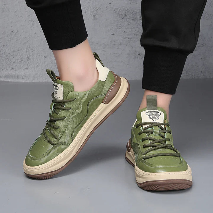 Zapatillas italianas Noble de cuero genuino