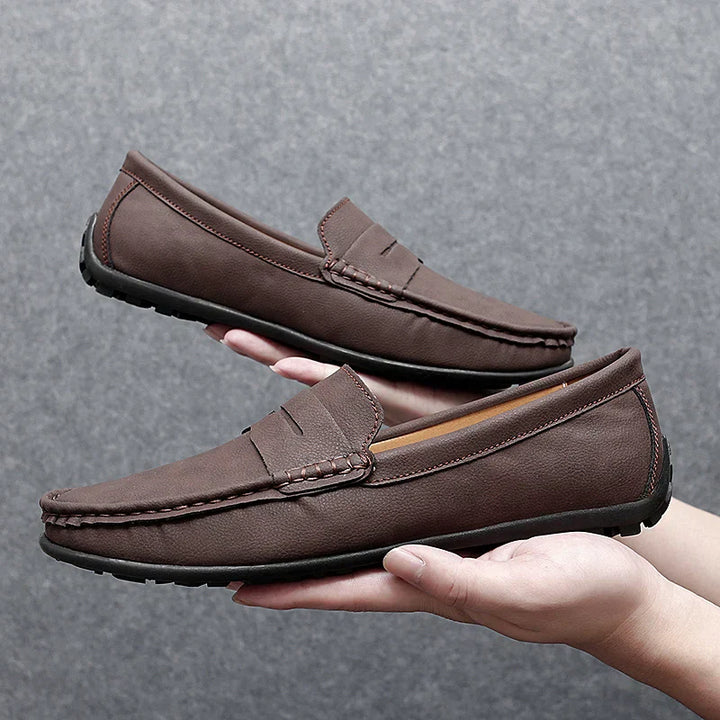 Mocasines de Cuero Genuino Travor