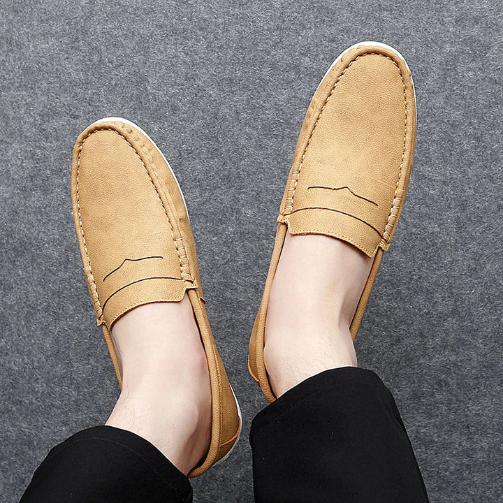 Mocasines de Cuero Genuino Travor