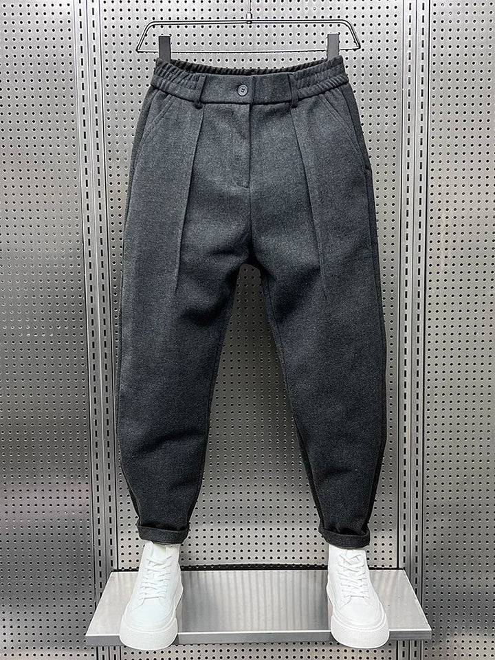 MARCELLO | Pantalones elegantes jaspeados
