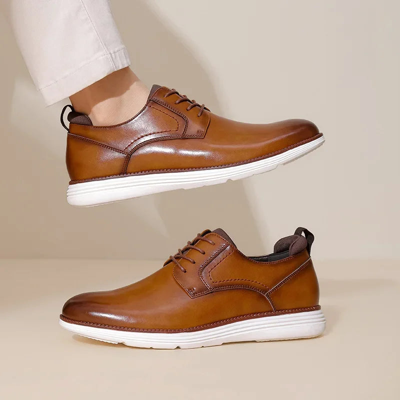 Lancer Zapatos de Cuero Premium