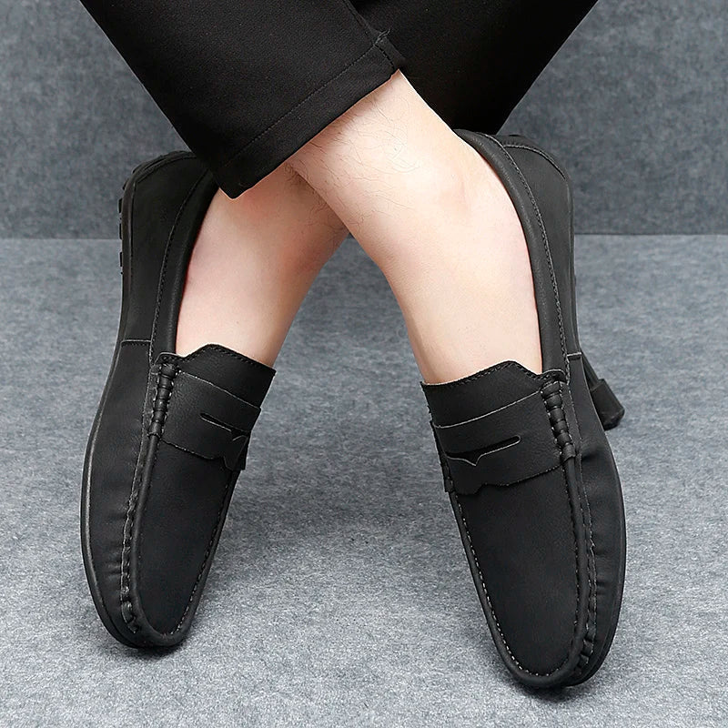 Mocasines de Cuero Genuino Travor