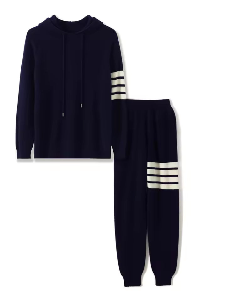 Chándal 100% LANA MERINO STRIPE