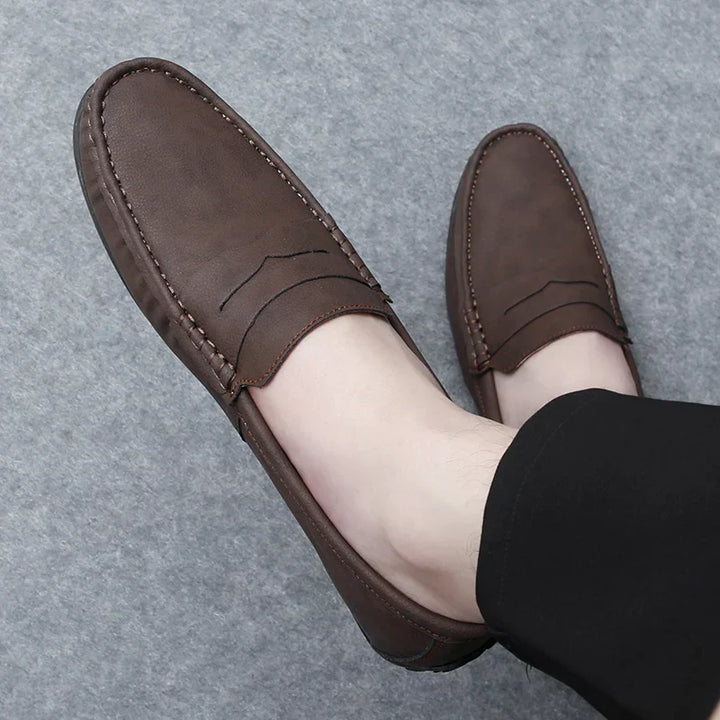 Mocasines de Cuero Genuino Travor