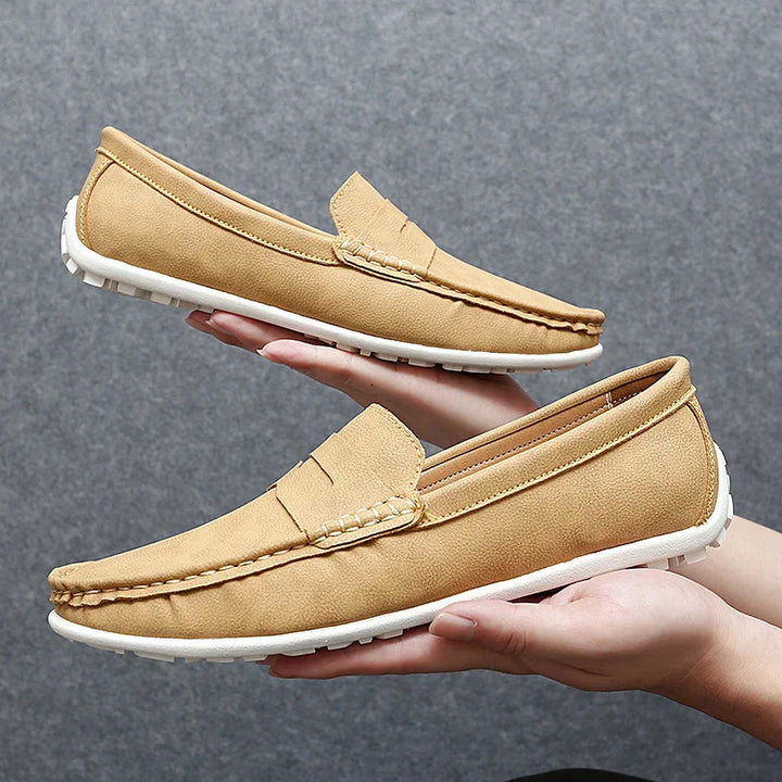 Mocasines de Cuero Genuino Travor