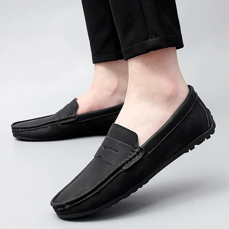 Mocasines de Cuero Genuino Travor