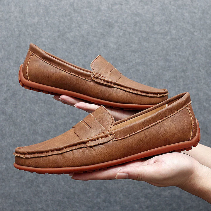 Mocasines de Cuero Genuino Travor