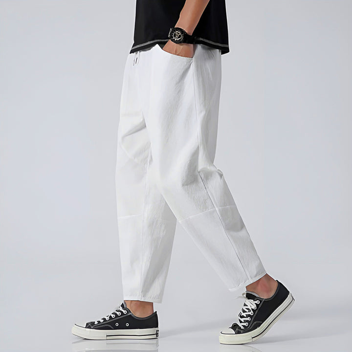 Pantalones urbanos cortos de algodón