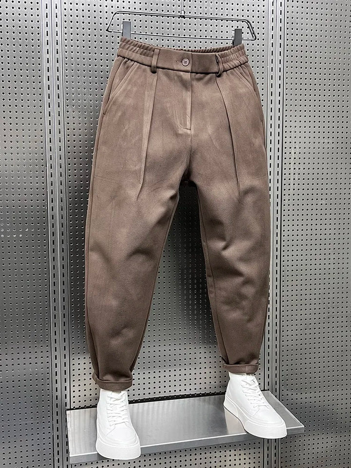 MARCELLO | Pantalones elegantes jaspeados