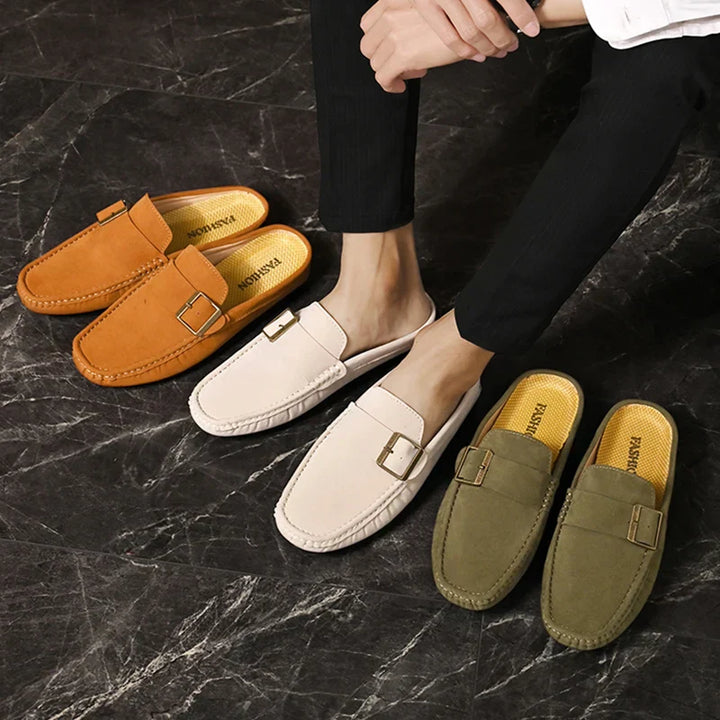 Zayden Mules de Gamuza