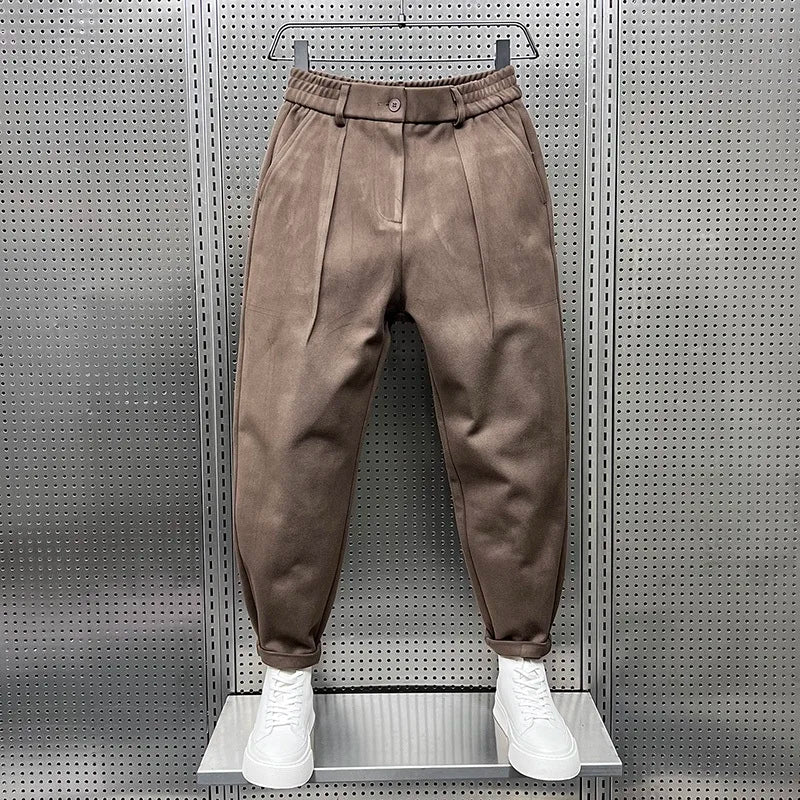 MARCELLO | Pantalones elegantes jaspeados