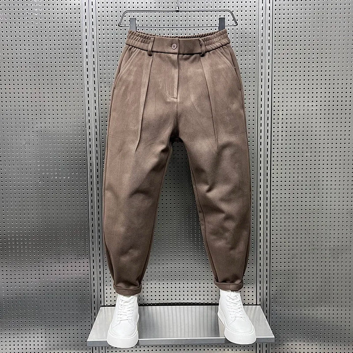 MARCELLO | Pantalones elegantes jaspeados