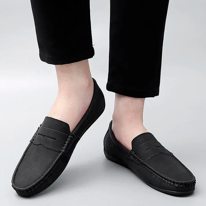 Mocasines de Cuero Genuino Travor
