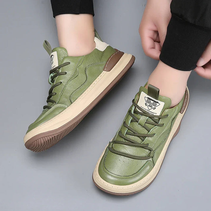 Zapatillas italianas Noble de cuero genuino