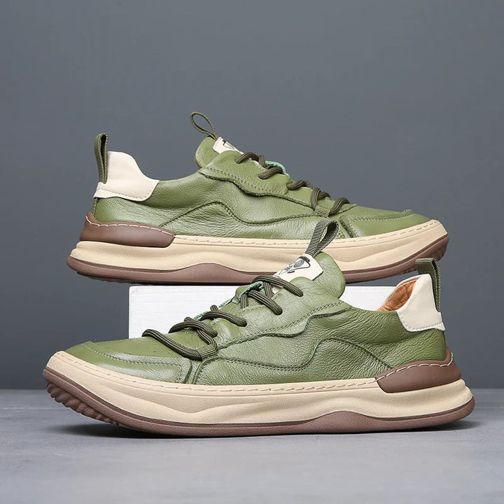 Zapatillas italianas Noble de cuero genuino