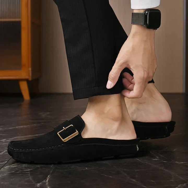 Zayden Mules de Gamuza